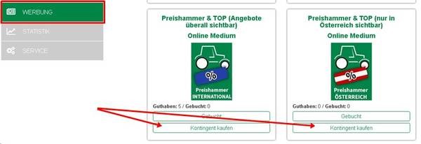 kontingent kaufen